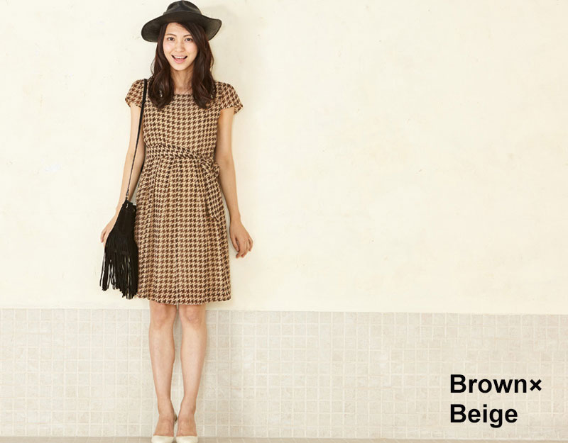 Brown×Beige
