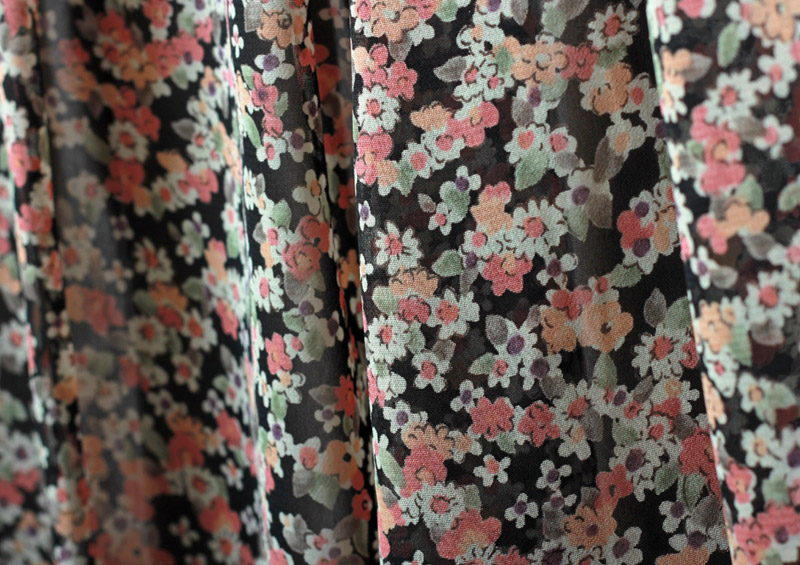 かわいい小花柄