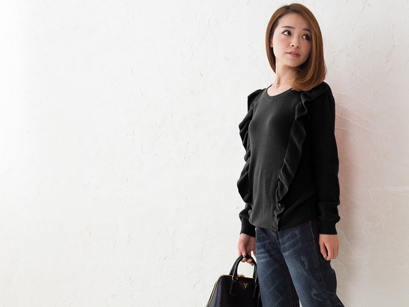 おでかけで褒められること間違いなしのニット授乳服