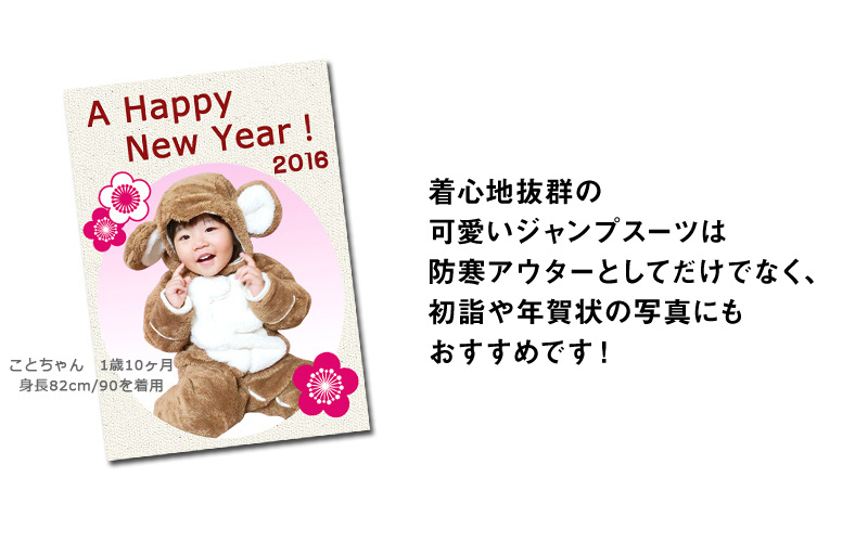 申年の年賀状にもおすすめ!