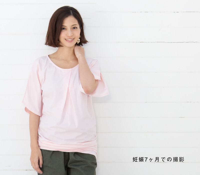 安田美沙子さん妊娠7カ月での撮影