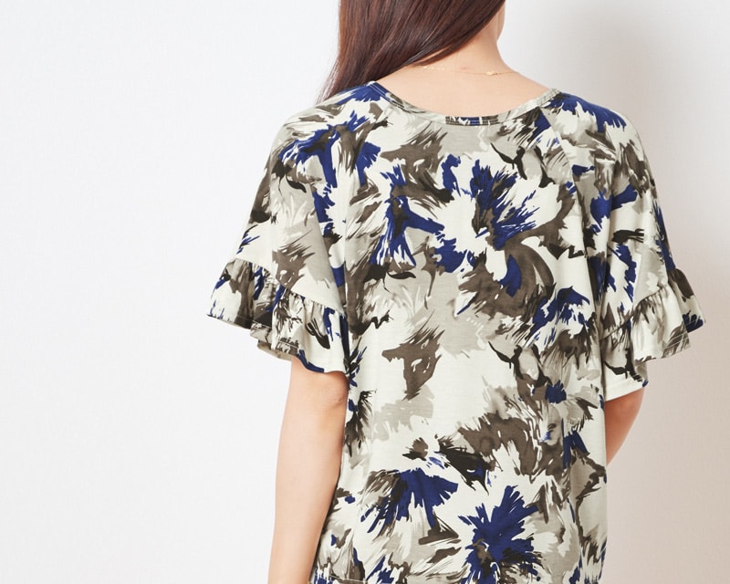 背中美人な授乳服Tシャツ