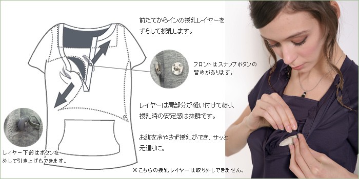 ラグランスリーブ脇シャーリングトップス半袖