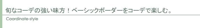 コーディネート