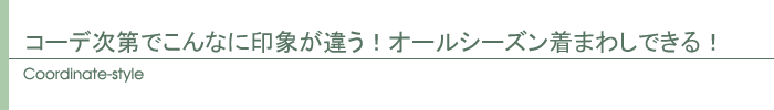 コーディネート