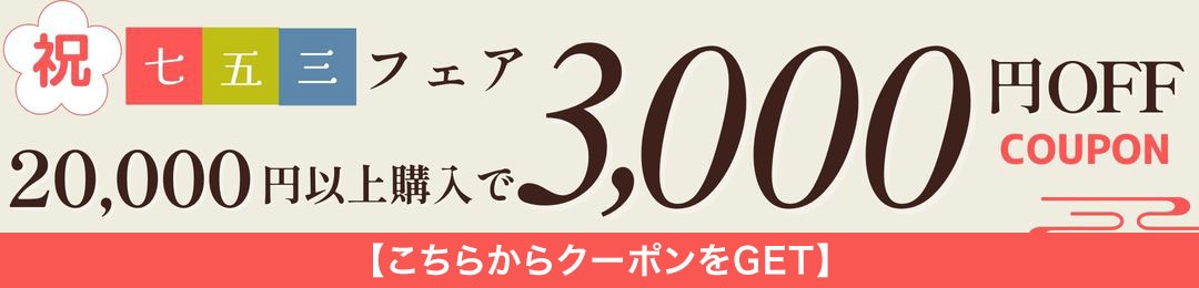 20,000円(税込)以上で3,000円OFF
