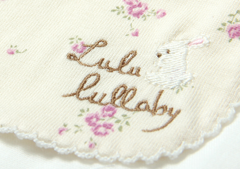 刺繍入りでかわいい