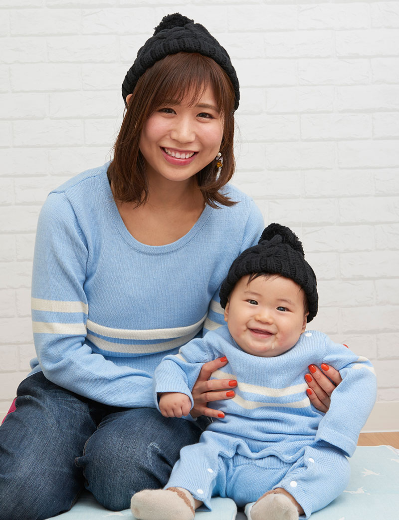 ママとお揃いが嬉しい!