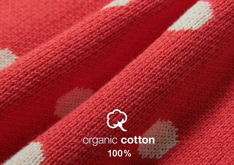 オーガニックコットン100%