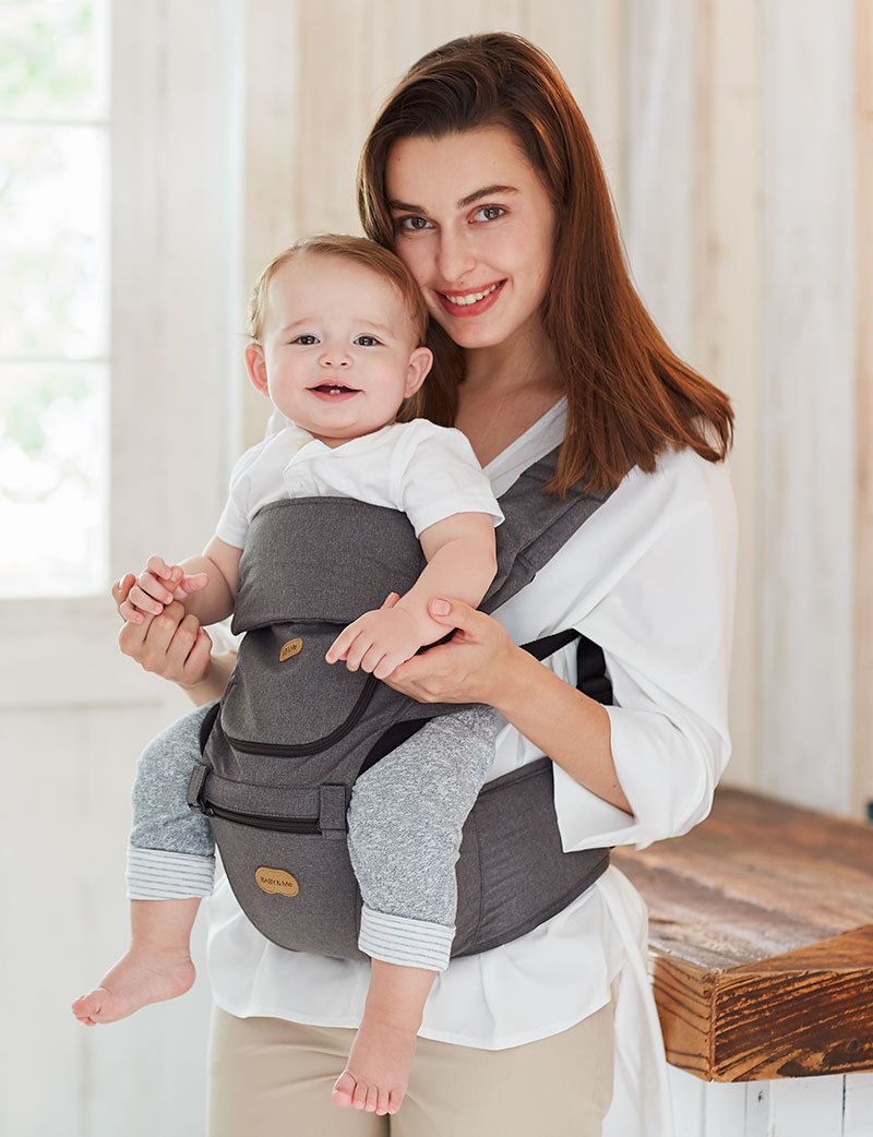 負担軽減を向上させたデザイン&テクノロジーBABY&Me ヒップシートキャリア 抱っこ紐