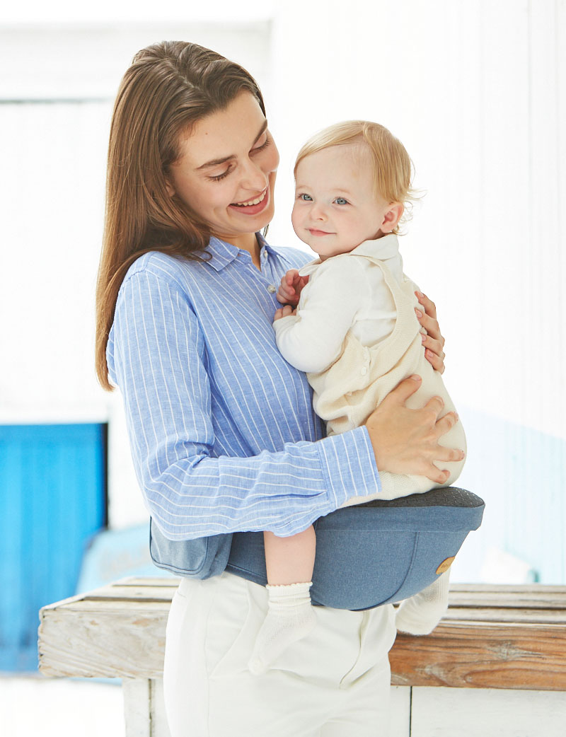 BABY&Me ヒップシートイメージ 腰ベルト抱っこ ポーチ型抱っこベルト