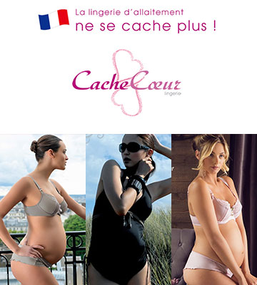 フランスのマタニティ専門 【Cachecoeurlingerie】カシュクール