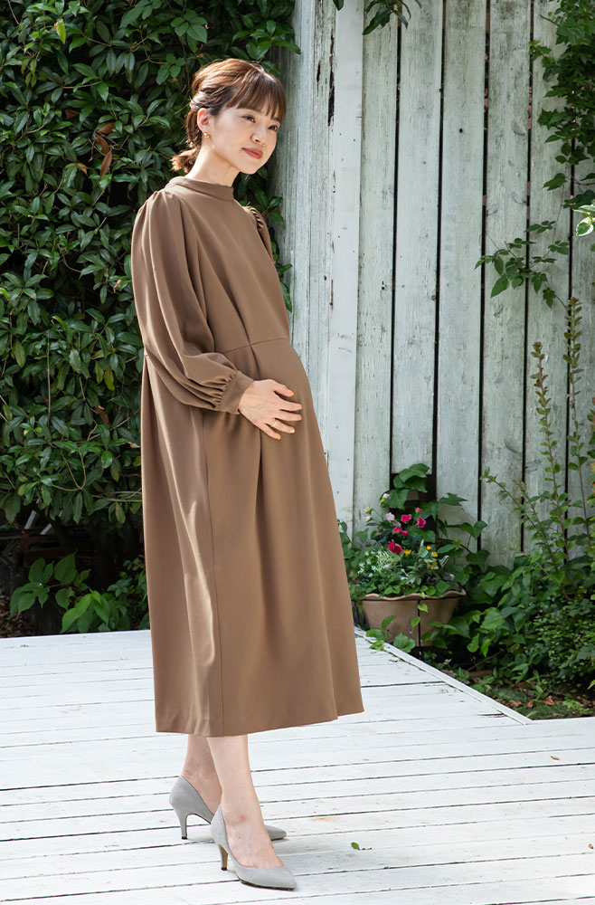 初冬 1枚で着映えるコレクション マタニティウェア 授乳服 冬の新作コレクション