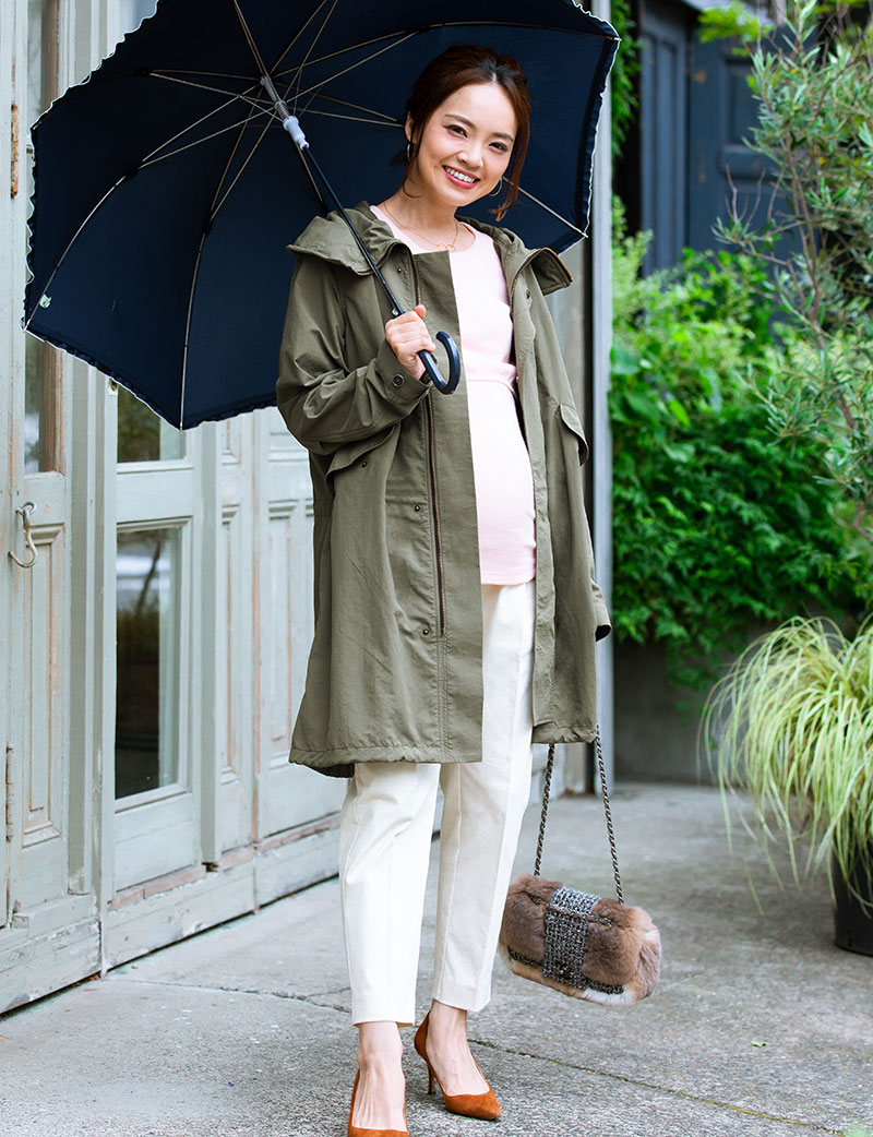 急な雨にもスマートに対応