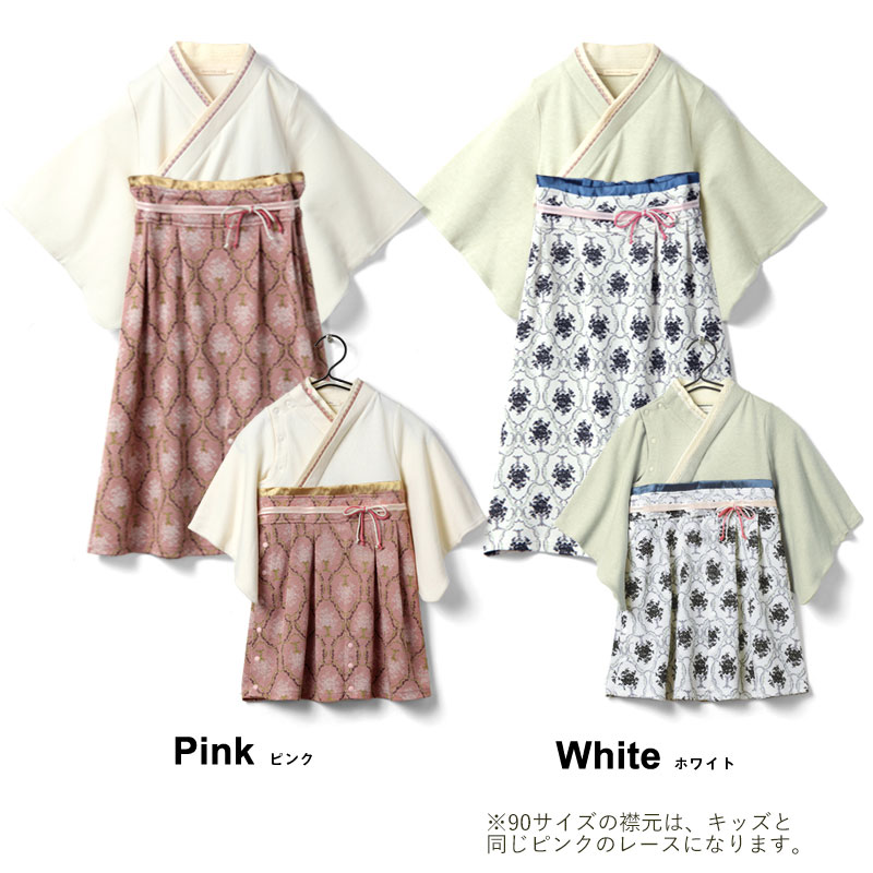 ピンク、ホワイト