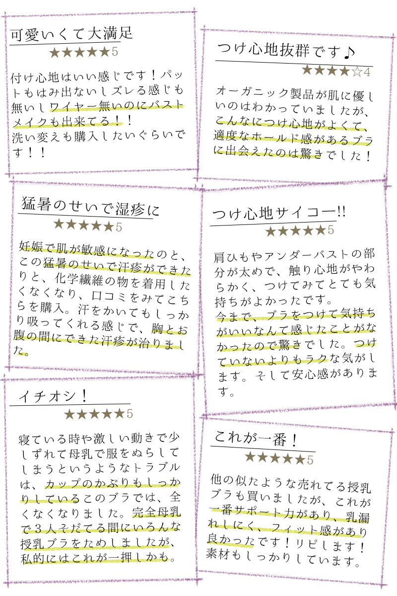 お客様レビューより抜粋