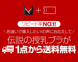伝説の授乳ブラが1点から送料無料