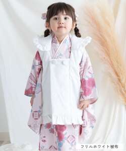 アンティークローズ×フリルホワイト被布