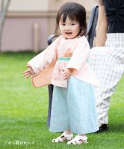 リボン結びピンク