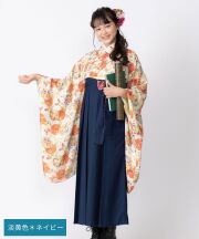 淡黄色*ネイビー