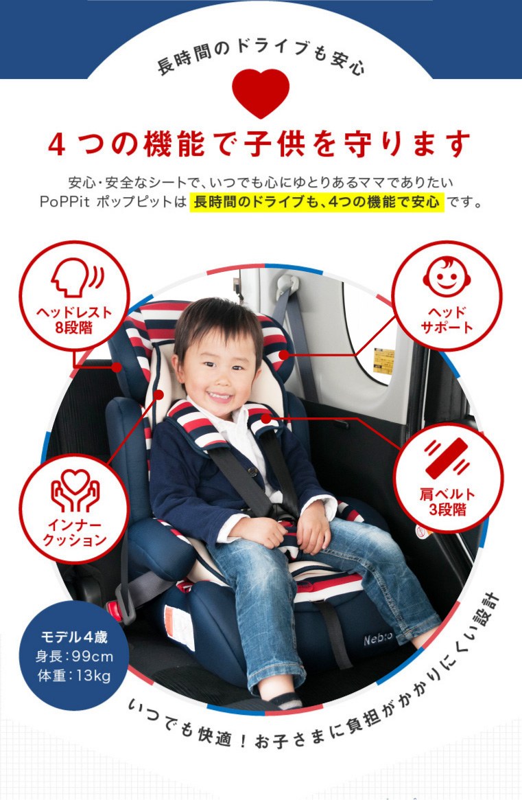 PoPPit ポップピット チャイルドシート