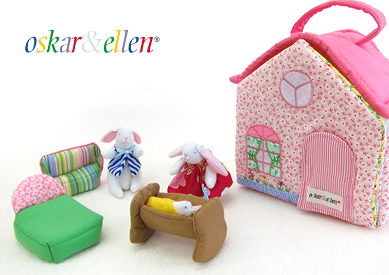 北欧スウェーデン Oskar&Ellen ふわふわ可愛い【ドールハウス