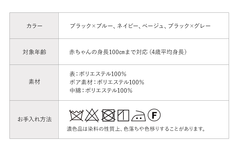 サイズ表