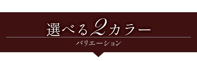 選べる2カラー