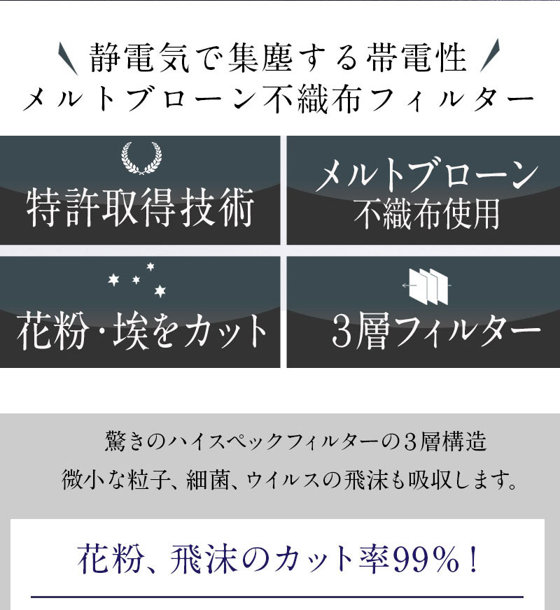 日本製 マスクシート 不織布フィルターシート