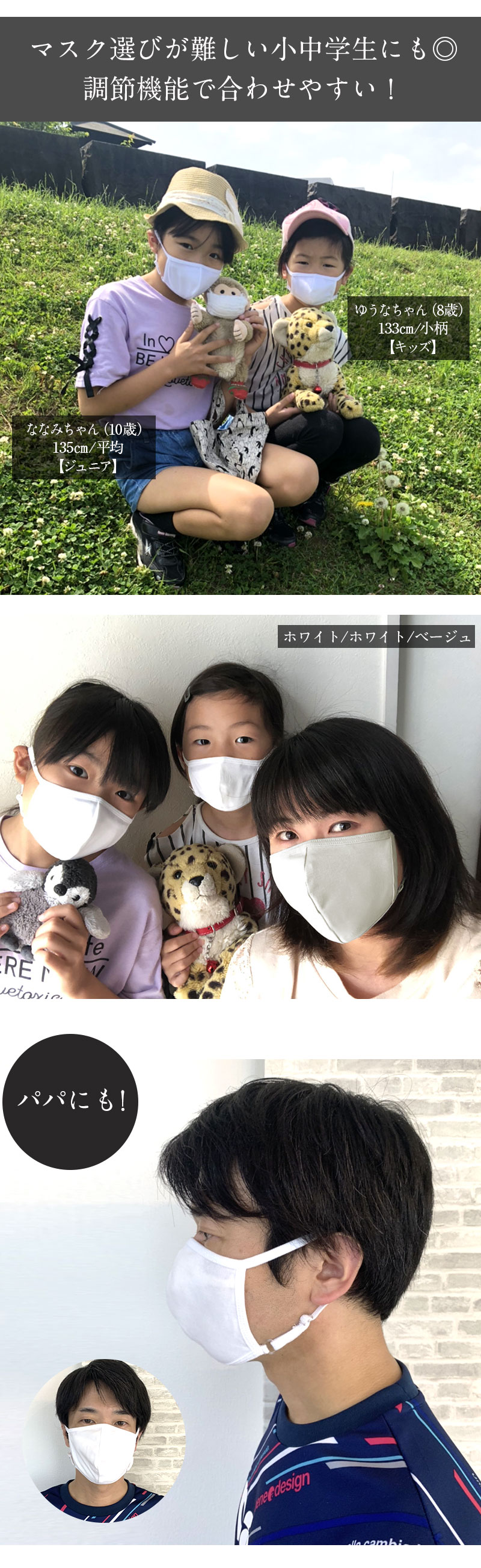 マスク サイズ表