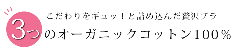 こだわりをぎゅっと詰め込んだ贅沢ブラ