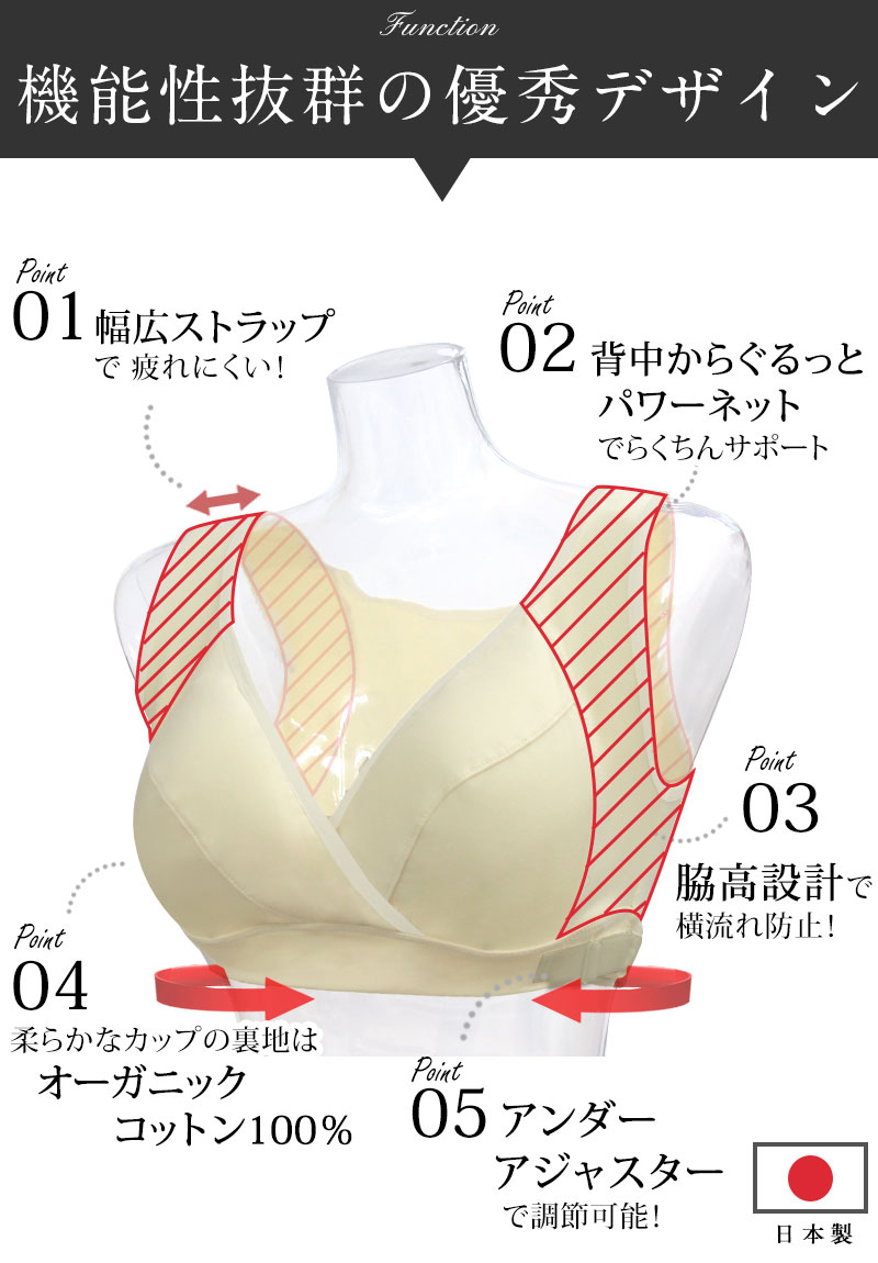 授乳ブラ ポイント