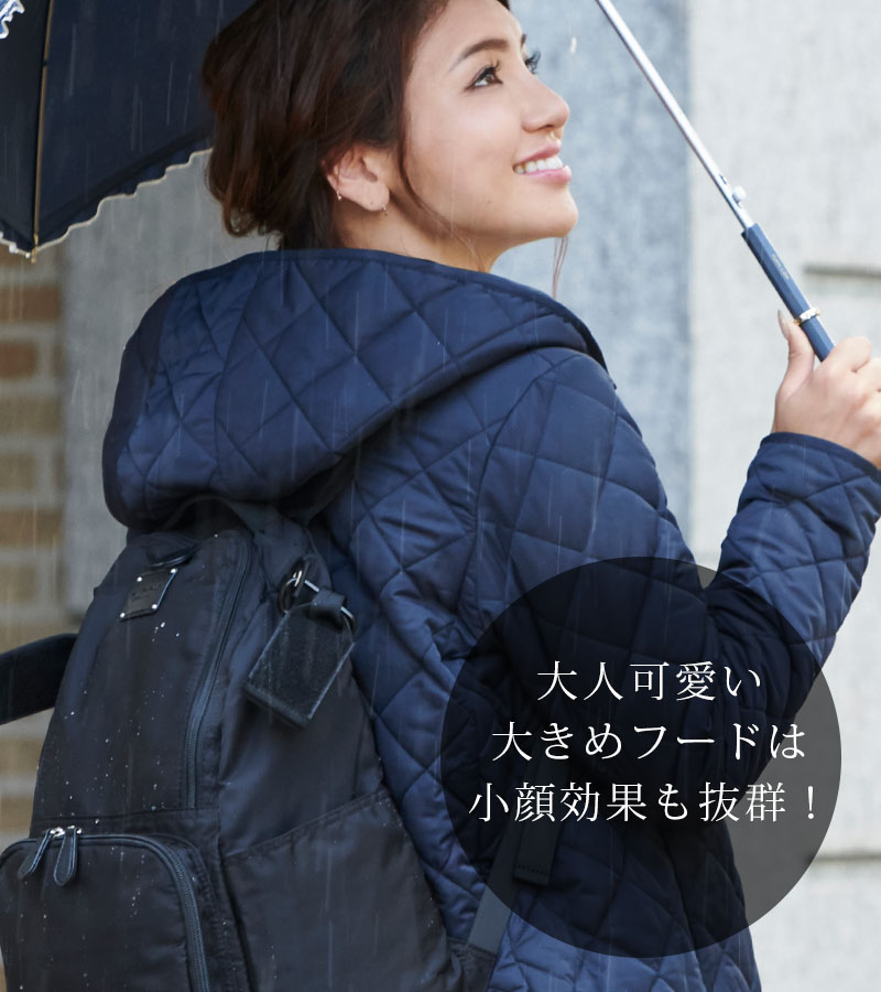 大人可愛い大きめフード