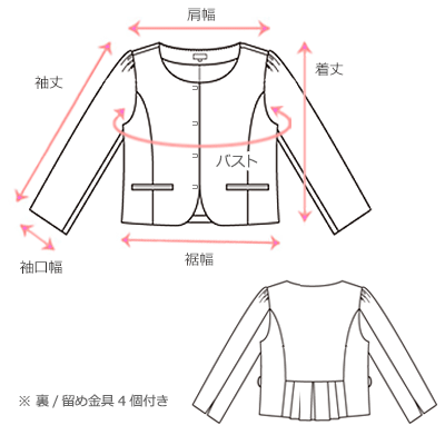 採寸箇所画像