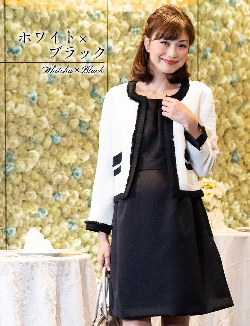 結婚式や二次会にもおすすめなマタニティジャケット