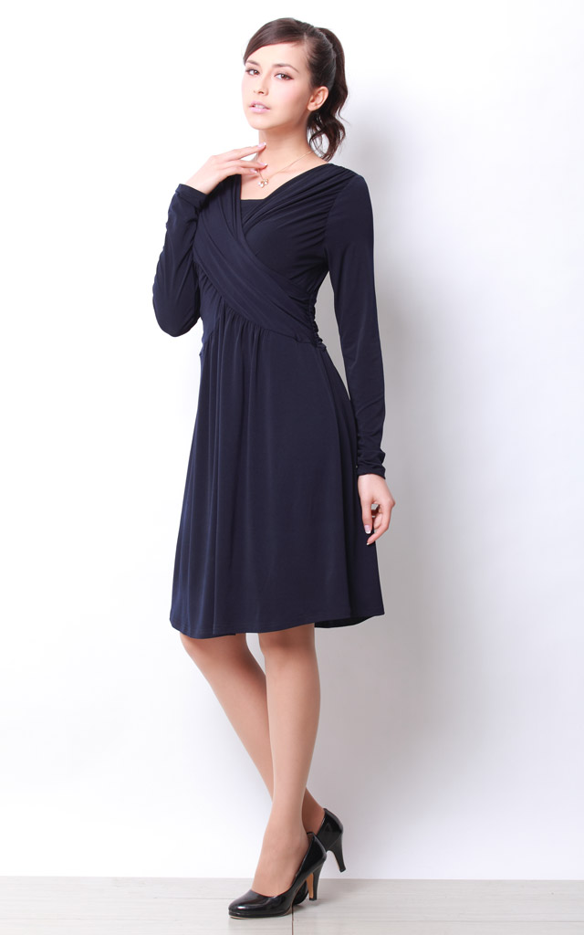 冠婚葬祭におすすめ!好感度の高い万能授乳服ワンピース