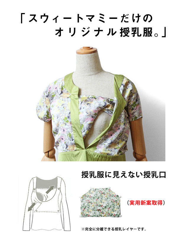 スウィートマミーだけのオリジナル授乳服