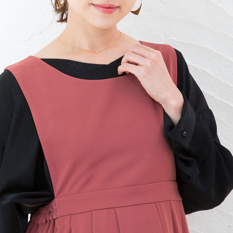 授乳トップスと合わせて着用がおすすめ