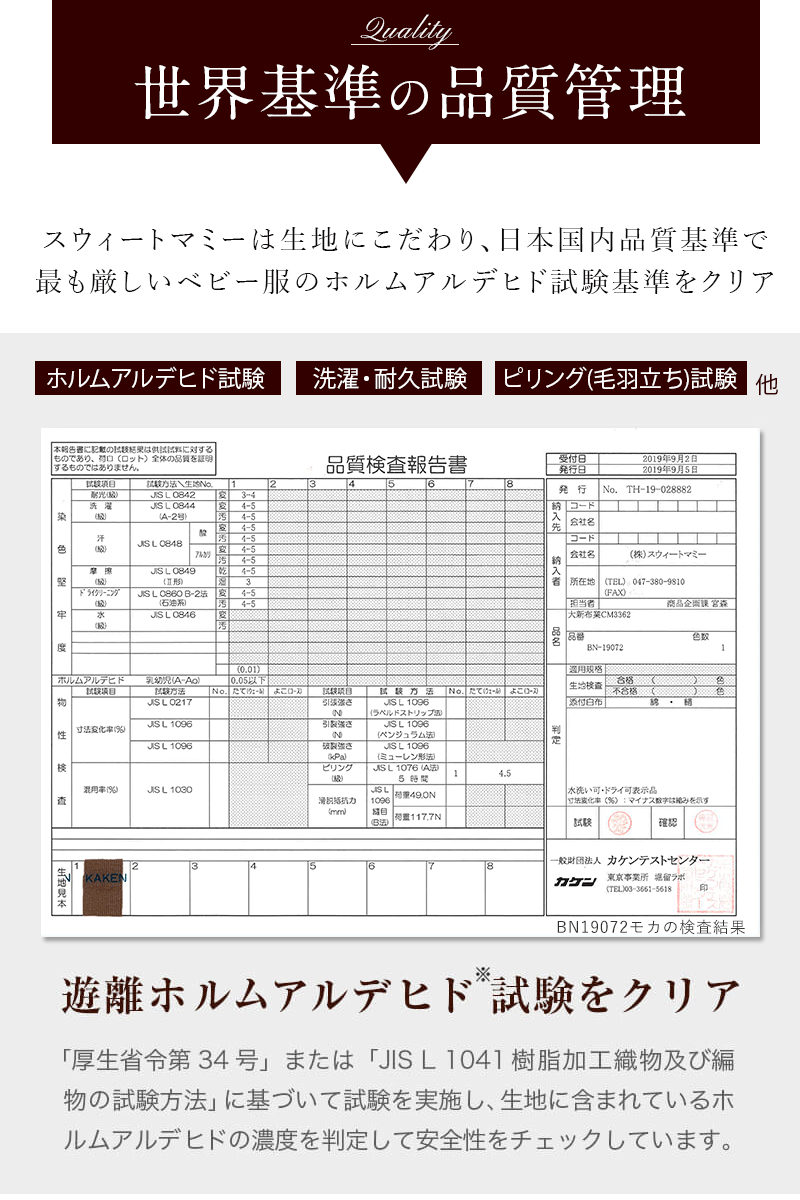 世界基準の品質管理