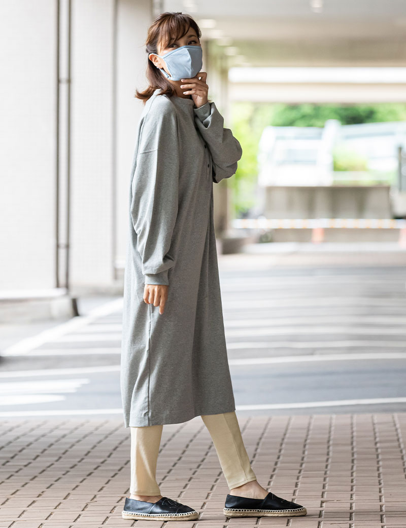 クロスウエスト リブニットレギンス 産前産後兼用 マタニティボトムス | スウィートマミー本店