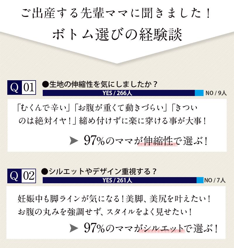 マタニティボトム