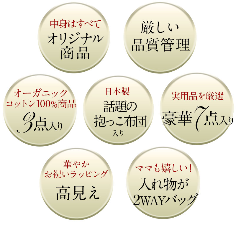 スウィートマミーのおむつケーキ ポイント