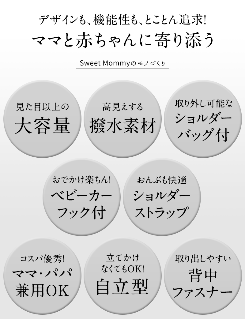 デザインも、機能性も、とことん追求