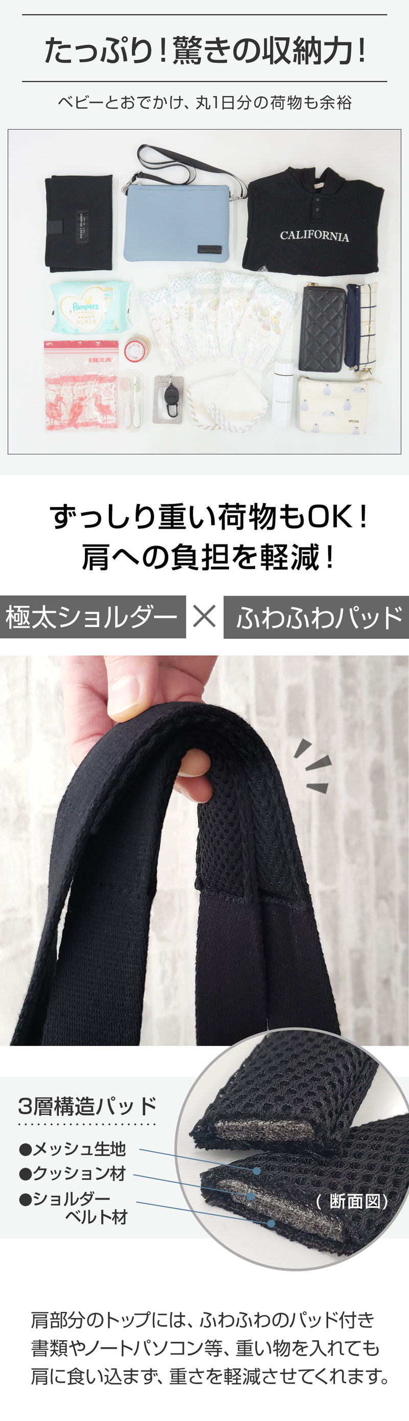 ネオプレン トートバッグ