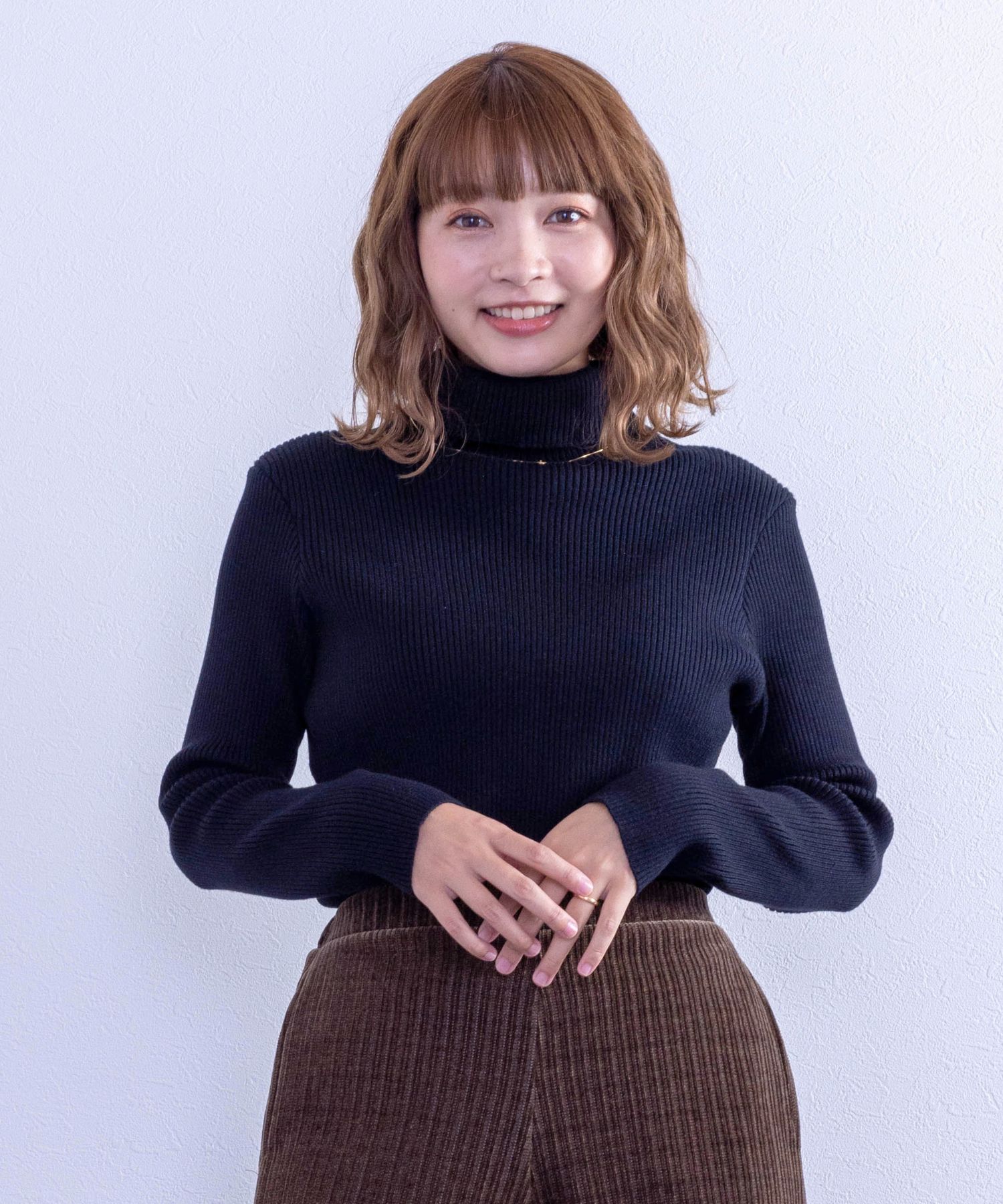 授乳対応 もっちり 上品 タートル ニット セーター マタニティ