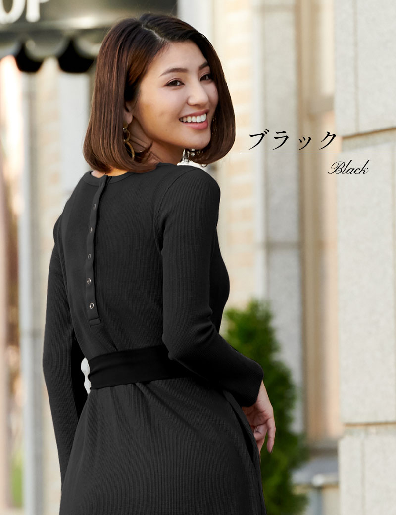 ブラック色着用モデル画像