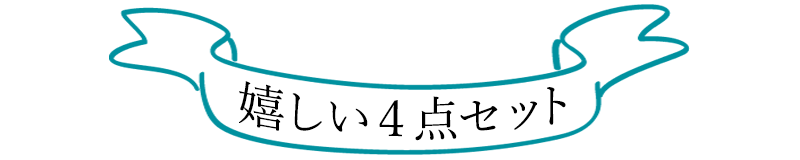 嬉しい4点セットバナー